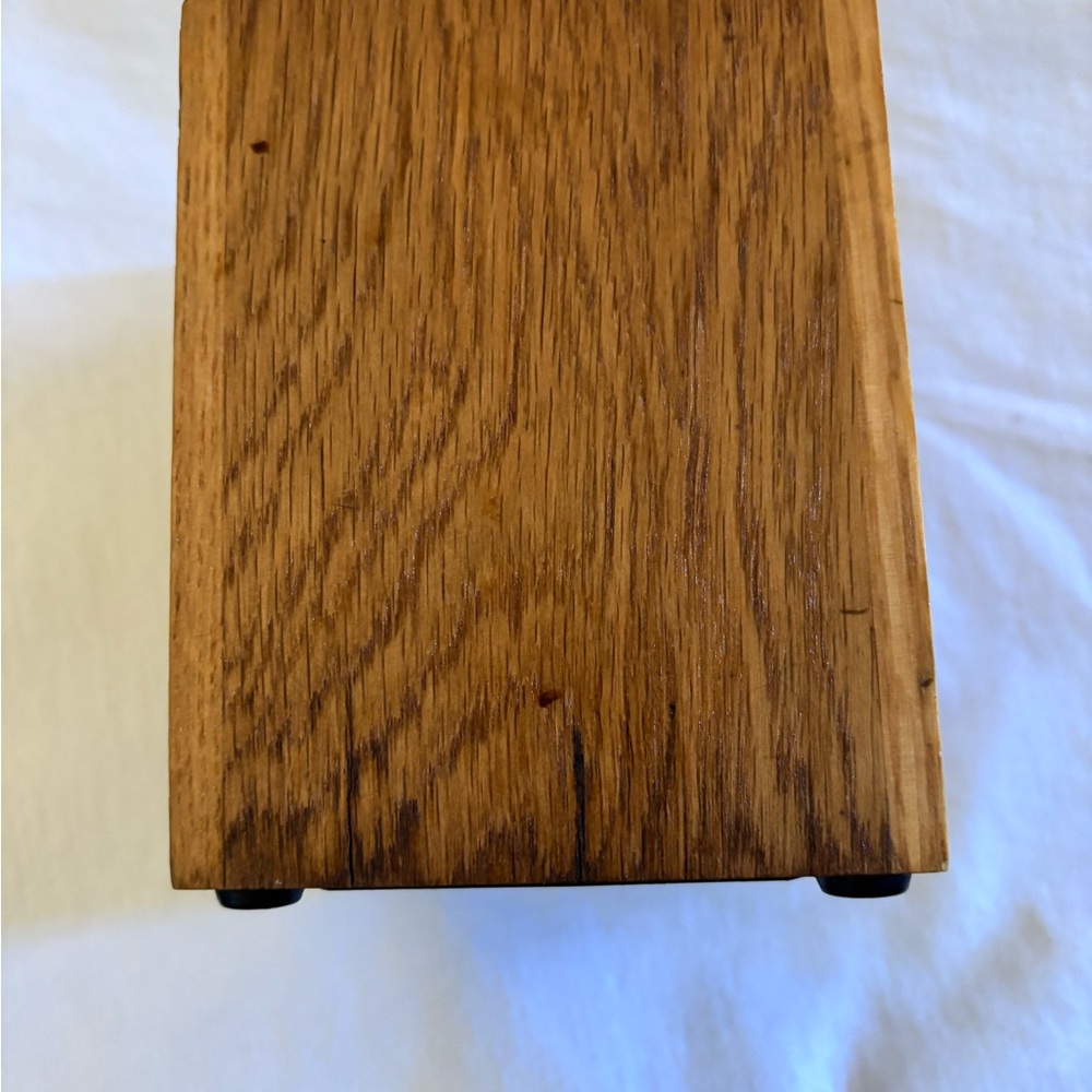 Cutco Honey Oak Wood Utensil Tool Holder - Picture 4 of 8